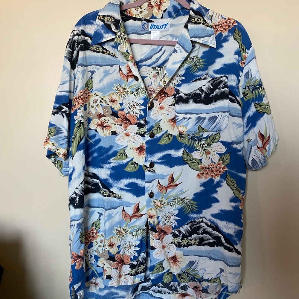 Mountain Aloha Hawaiian Shirt